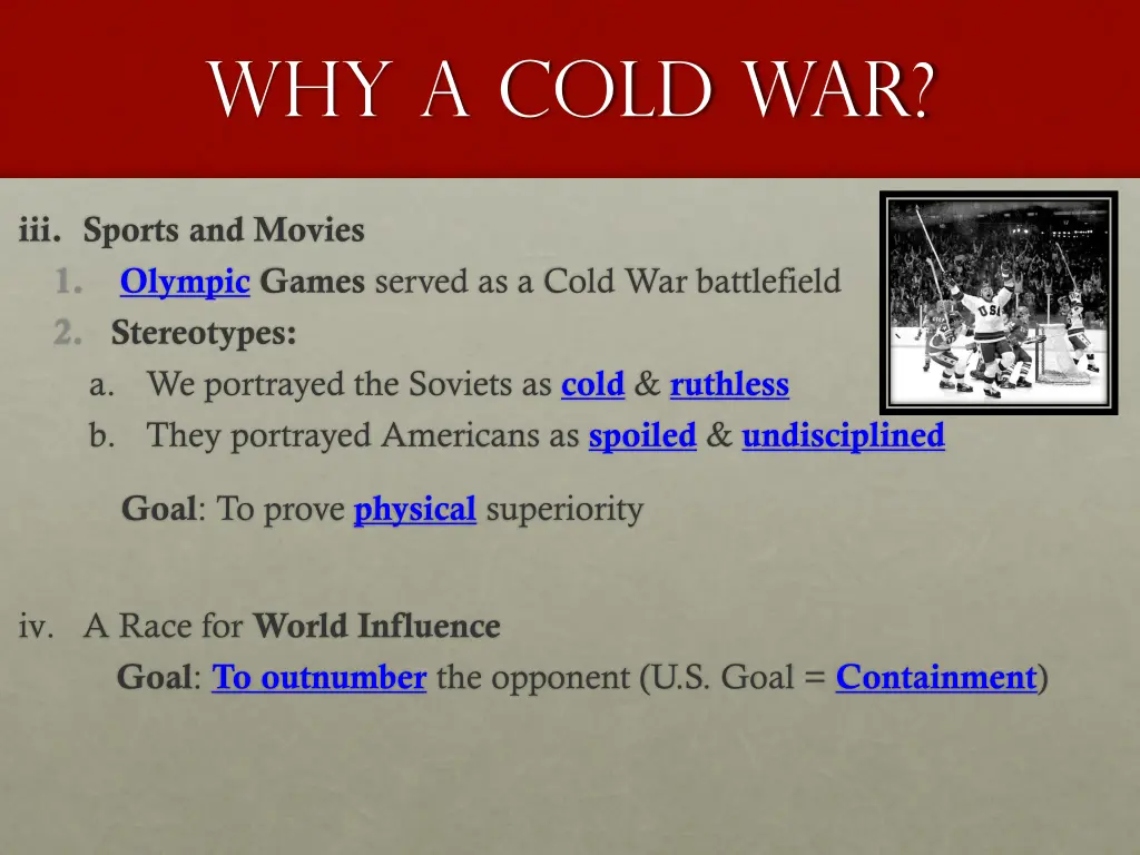 why a cold war 6