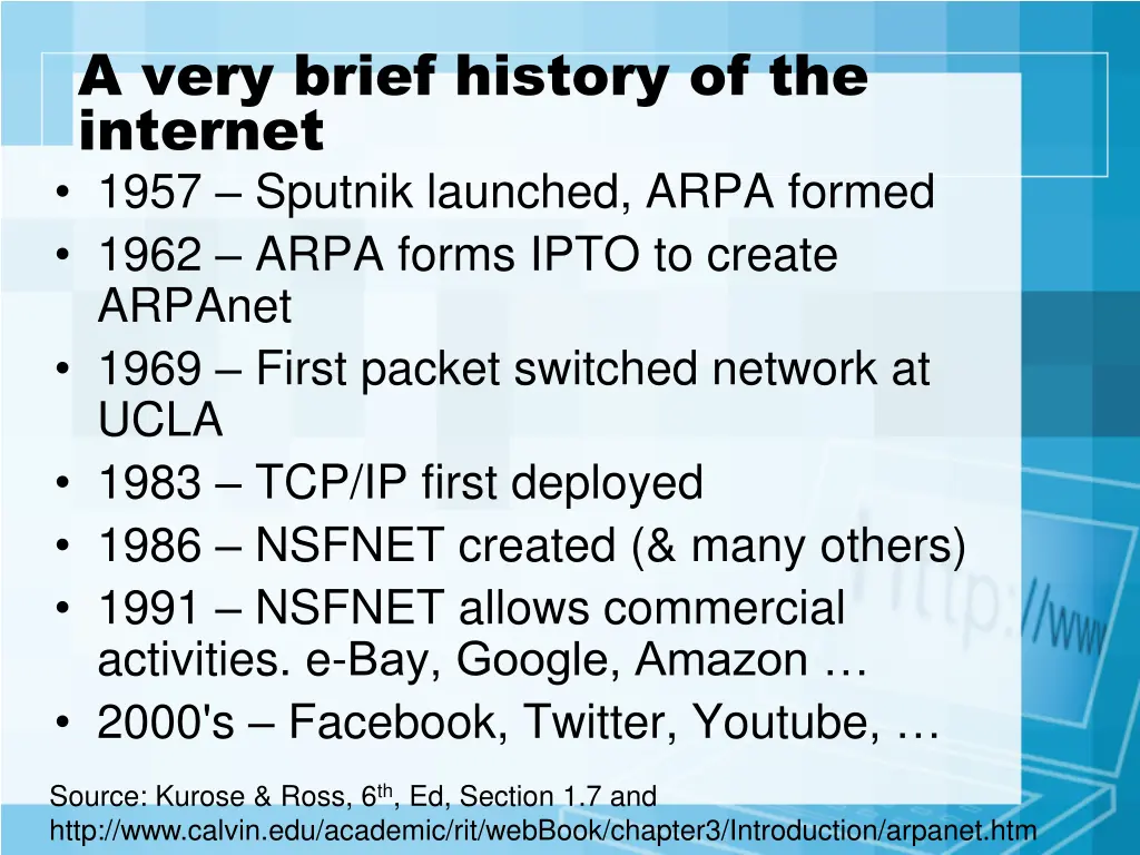 a very brief history of the internet 1957 sputnik