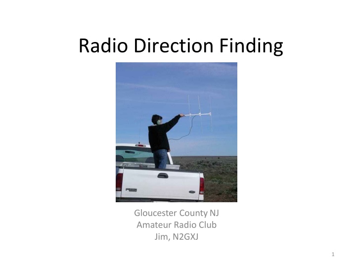 radio direction finding