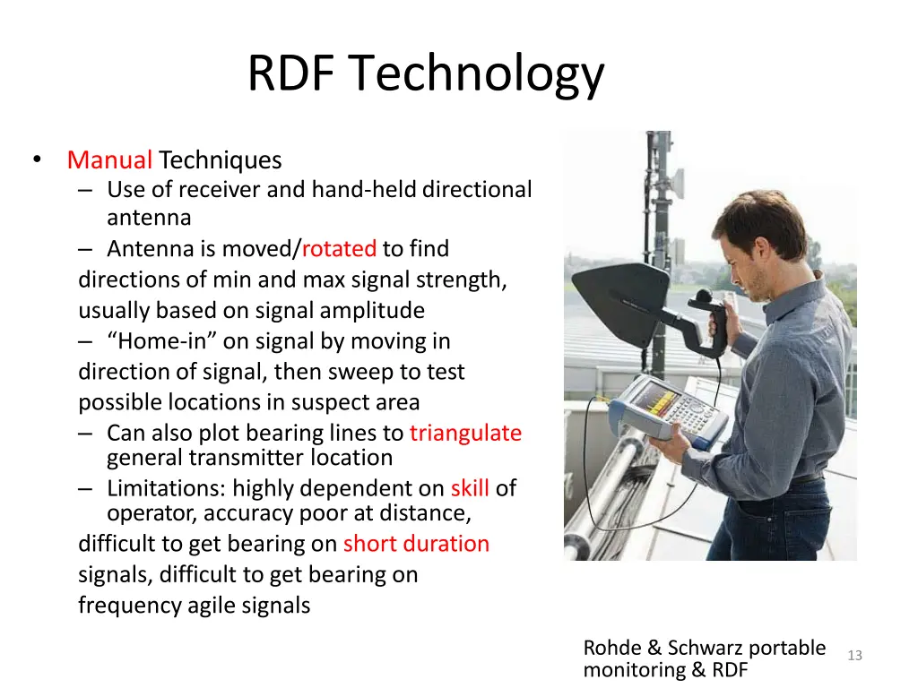 rdf technology