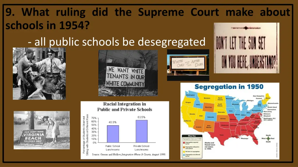 9 what ruling did the supreme court make about