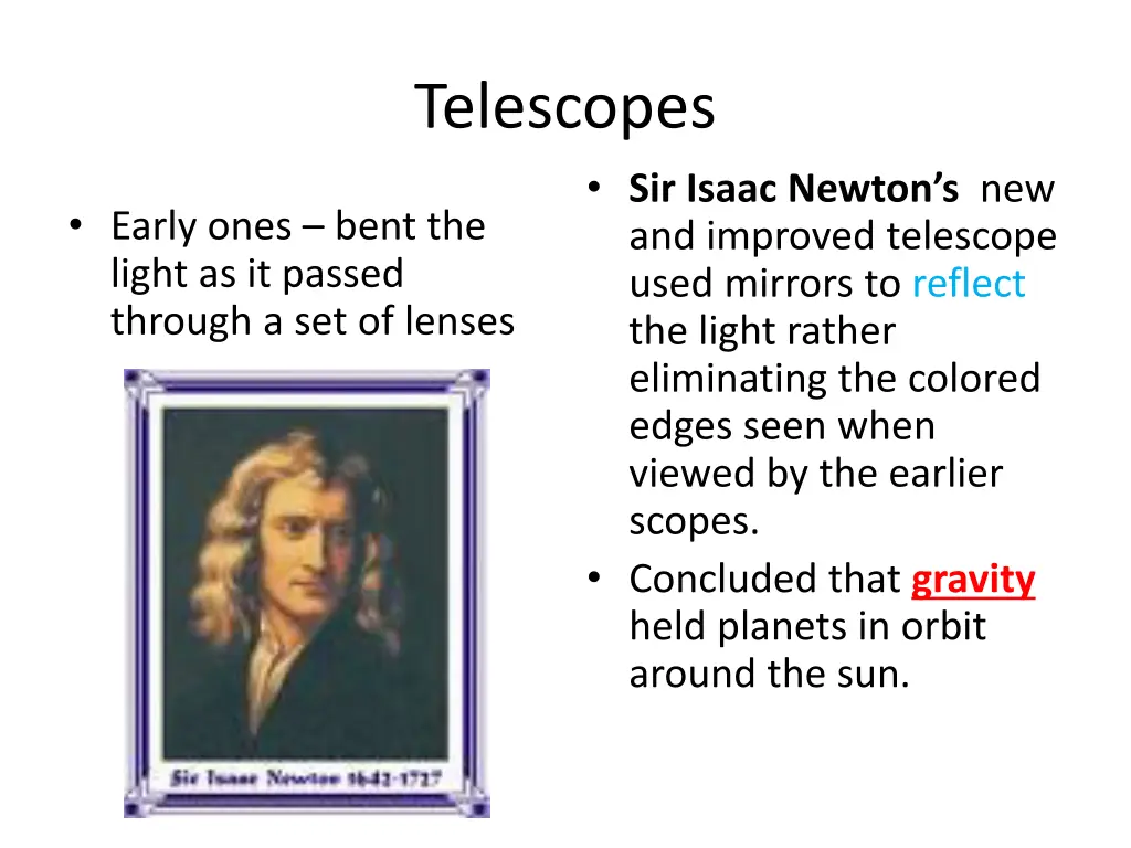 telescopes