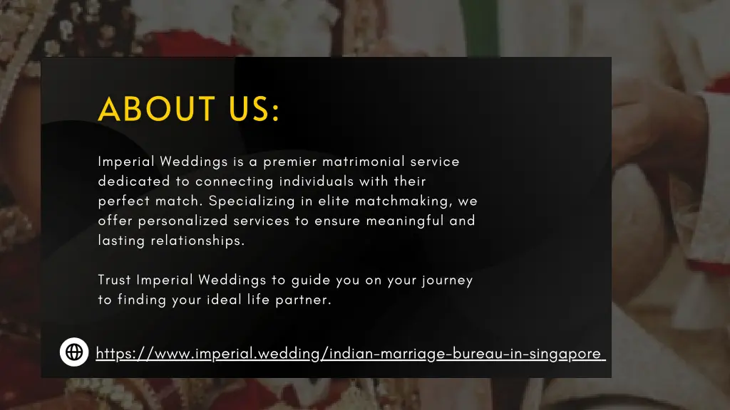 imperial weddings is a premier matrimonial