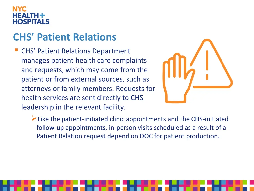 chs patient relations