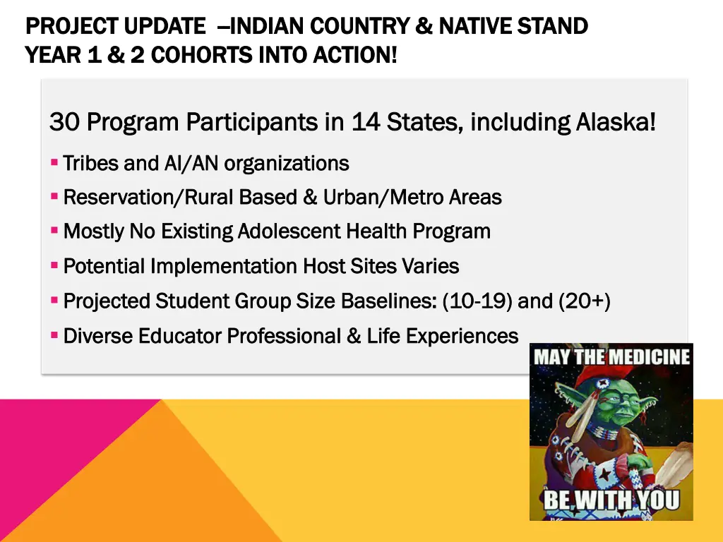 project update project update indian country