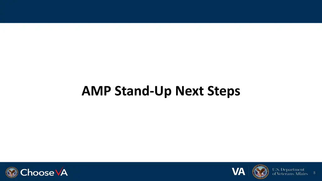 amp stand up next steps