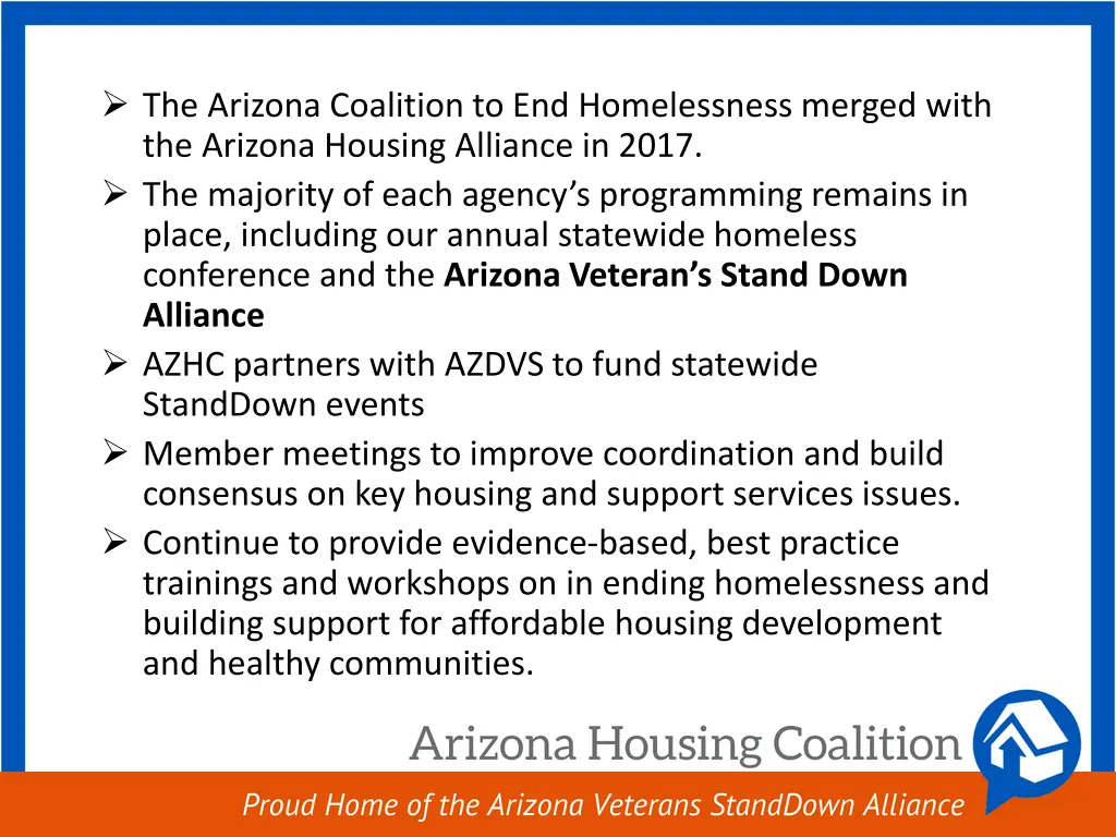 the arizona coalition to end homelessness merged