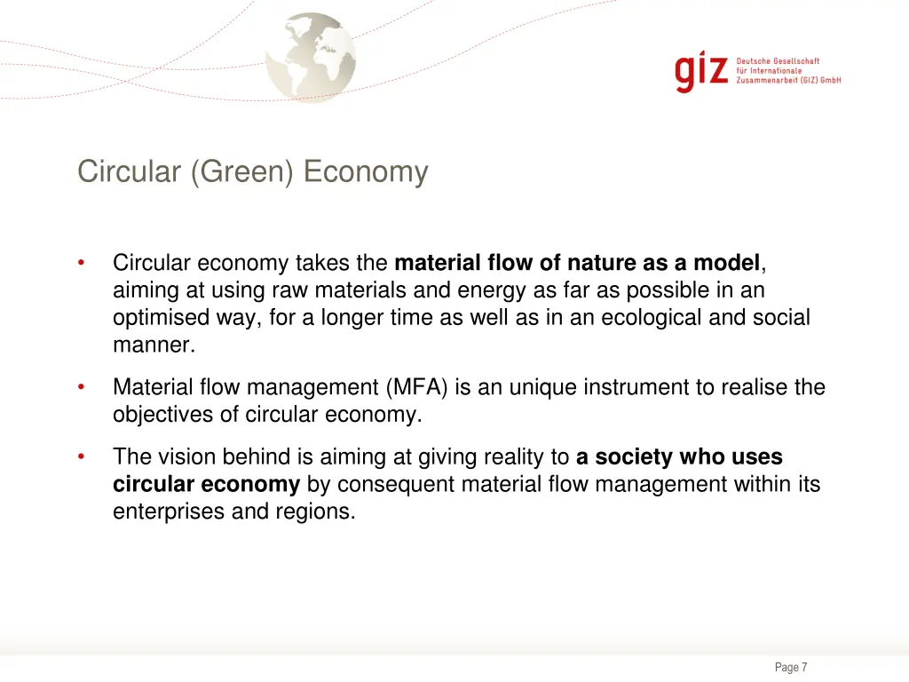 circular green economy