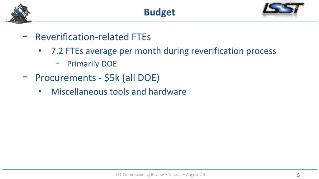 budget