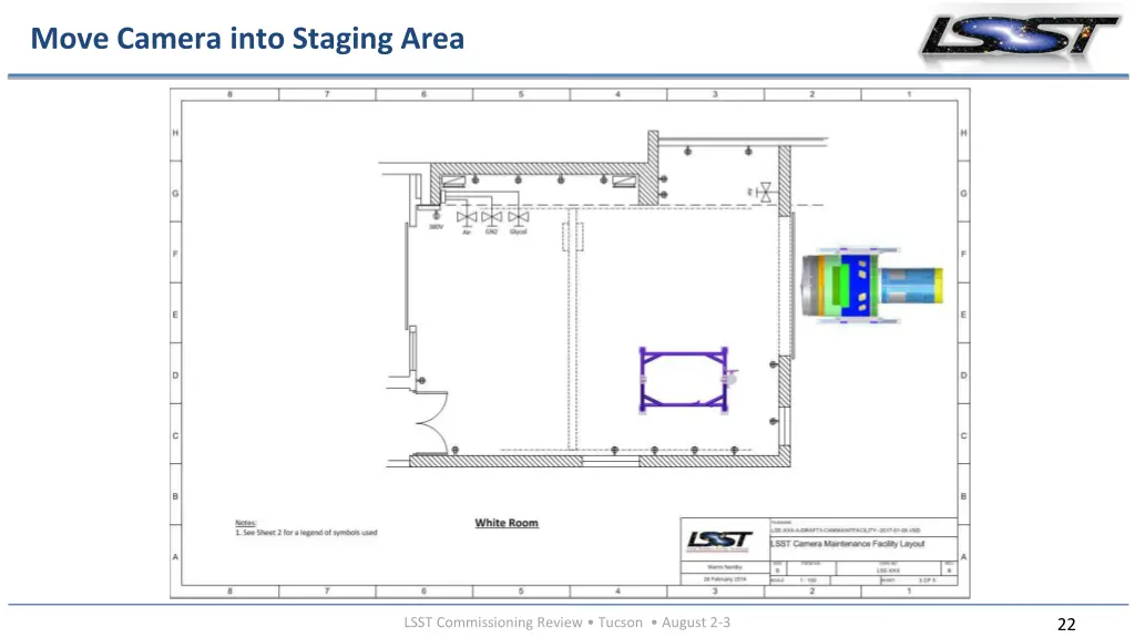 move camera into staging area