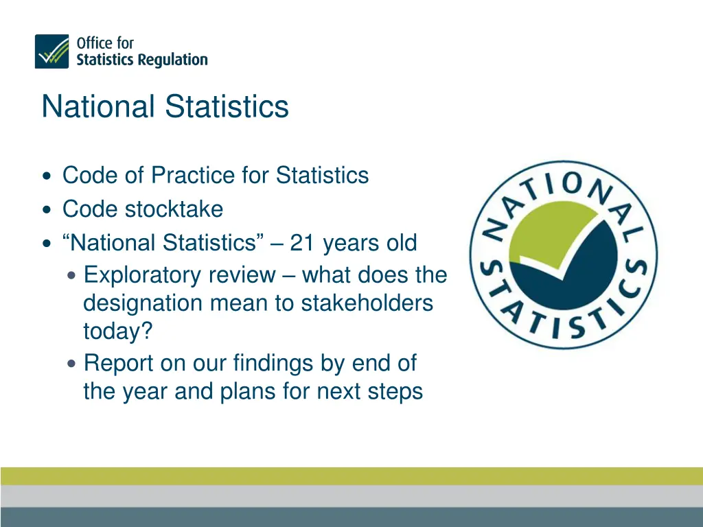 national statistics