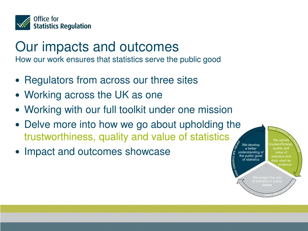 our impacts and outcomes how our work ensures