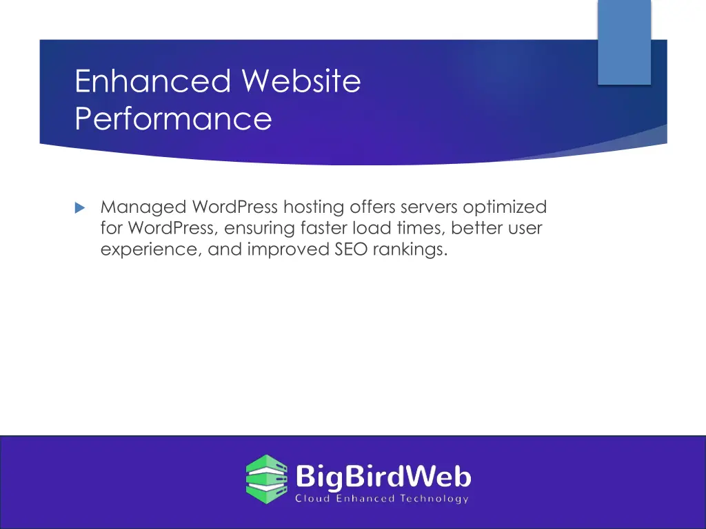 enhanced website performance