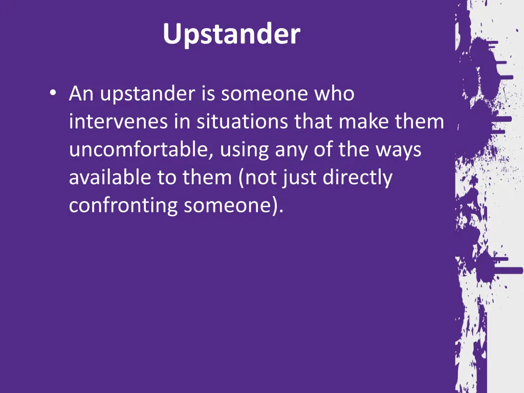 upstander