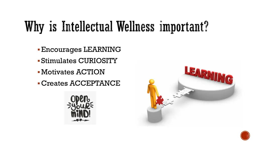 why is intellectual wellness important