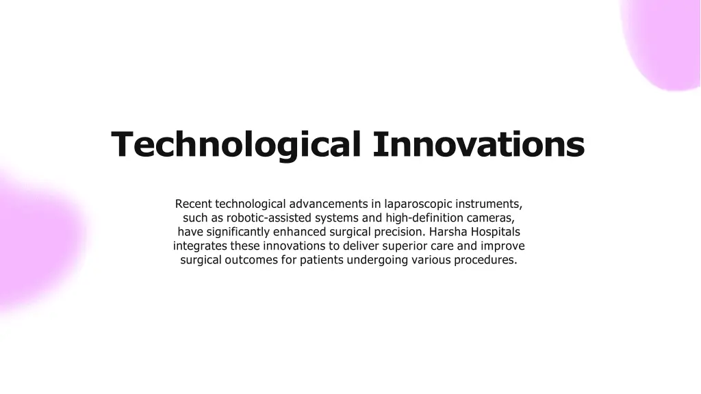 technological innovations