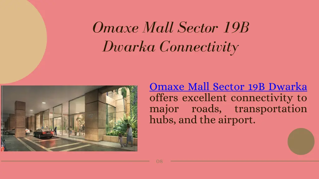 omaxe mall sector 19b dwarka connectivity