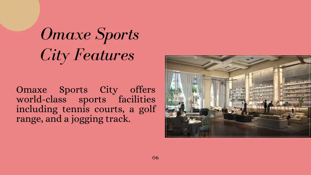 omaxe sports city features 1