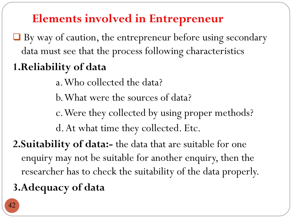 elements involved in entrepreneur 4