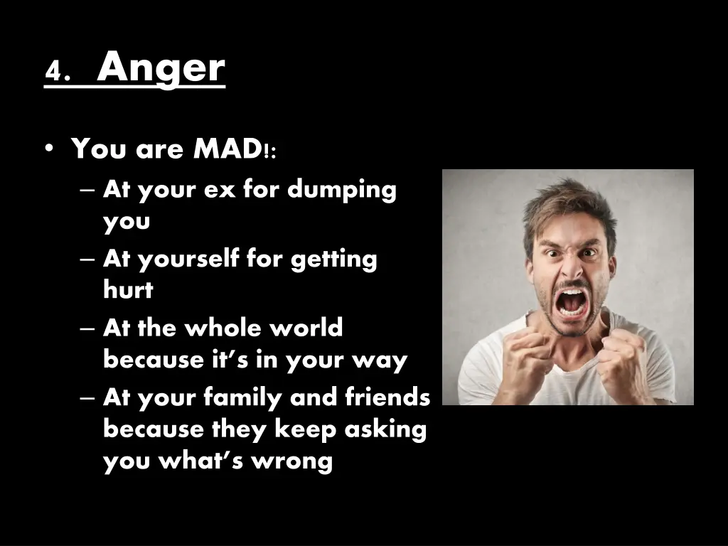 4 anger