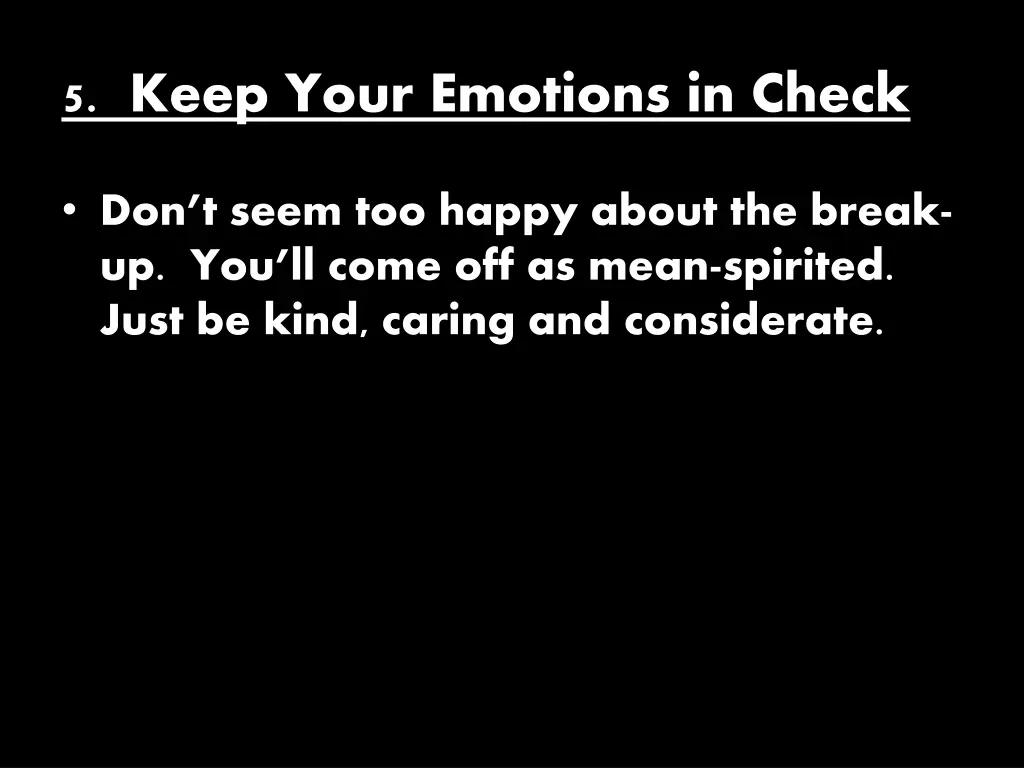 5 keep your emotions in check