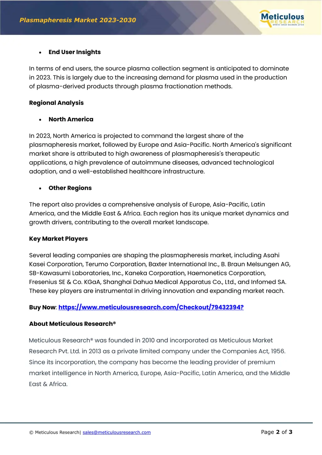 plasmapheresis market 202 3 203 0 1