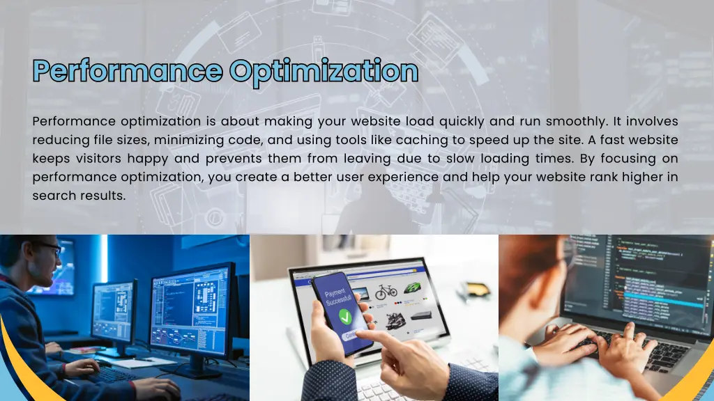 performance optimization performance optimization