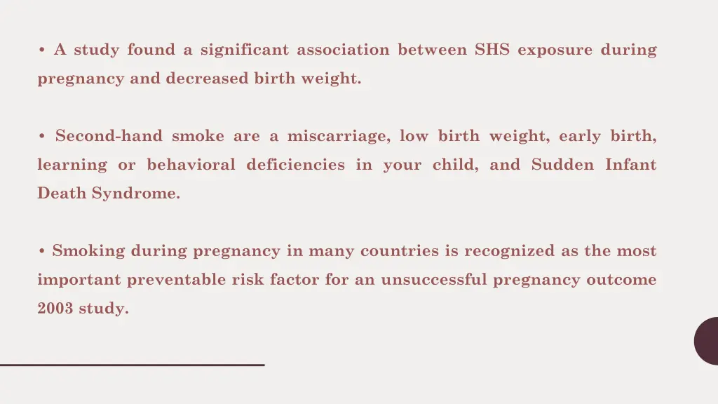 a study found a significant association between