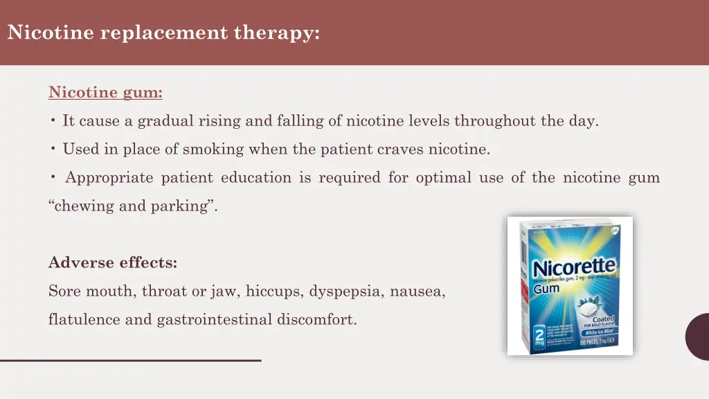 nicotine replacement therapy 2