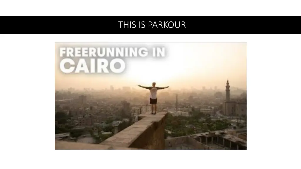 this is parkour