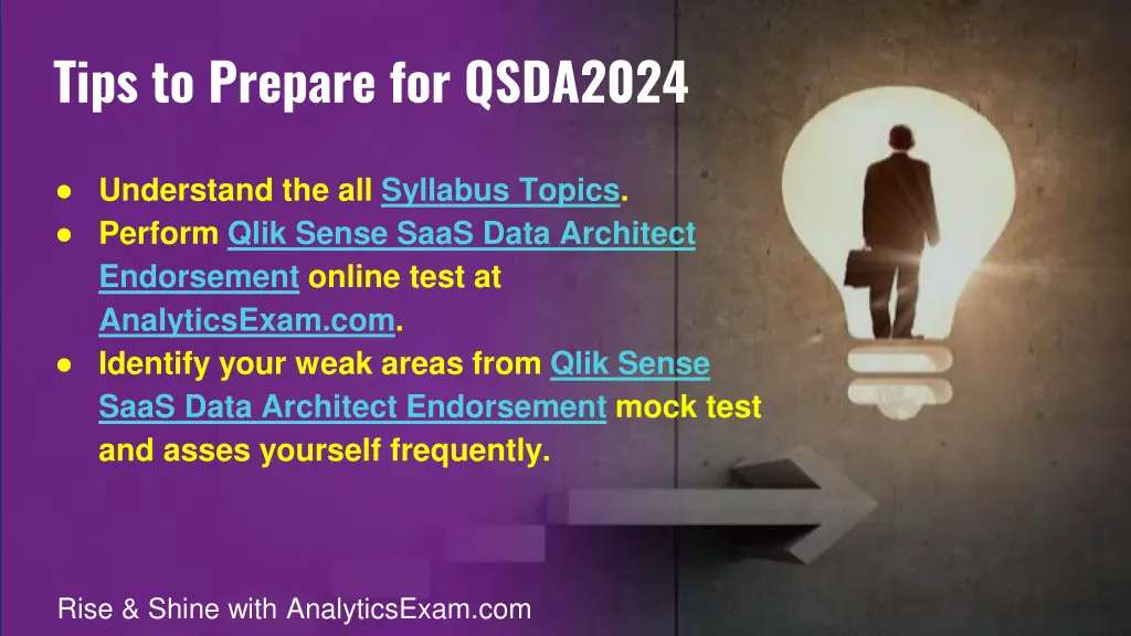 tips to prepare for qsda2024