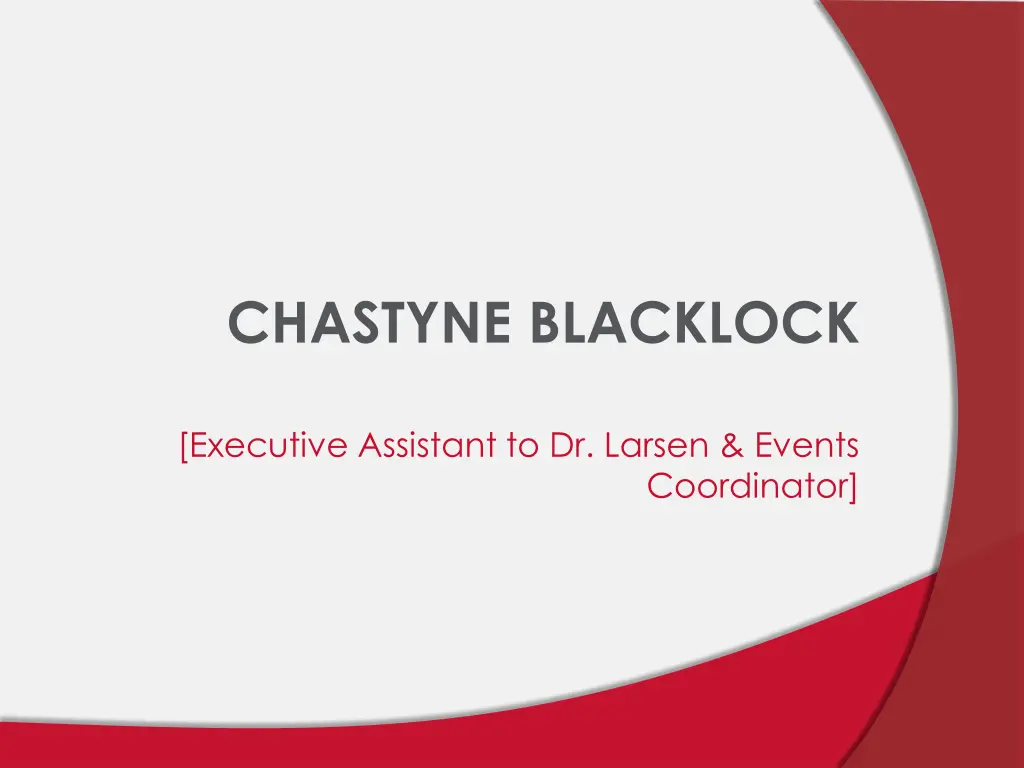 chastyne blacklock