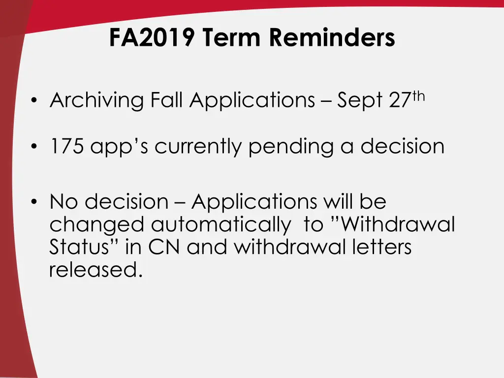 fa2019 term reminders