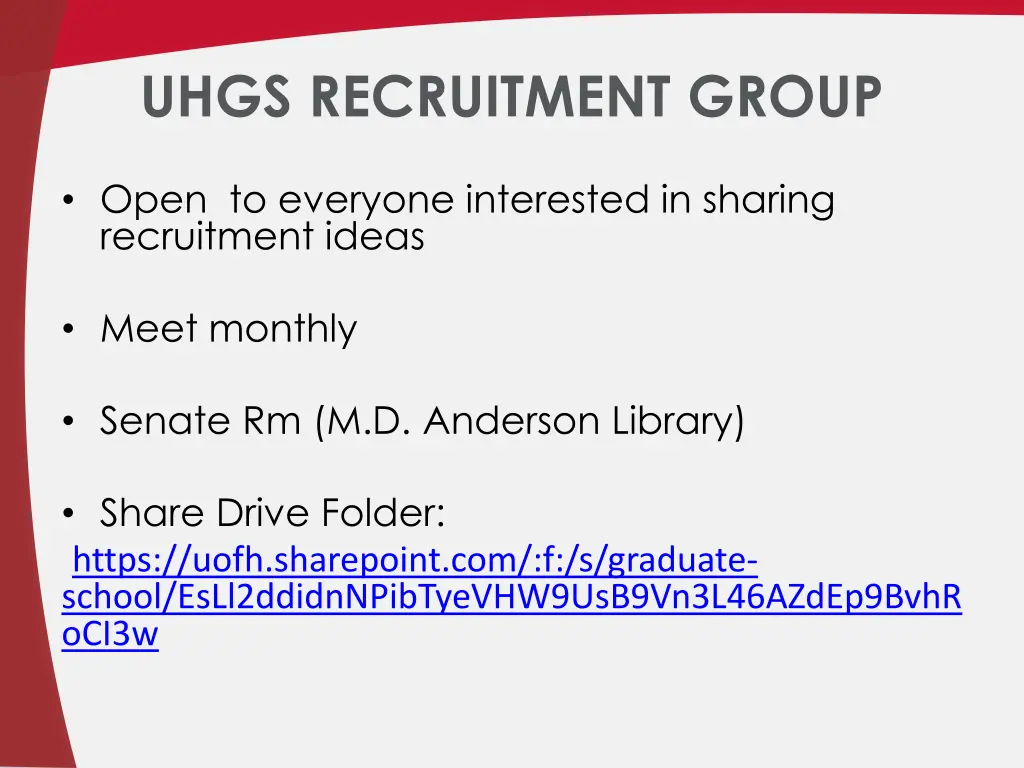 uhgs recruitment group