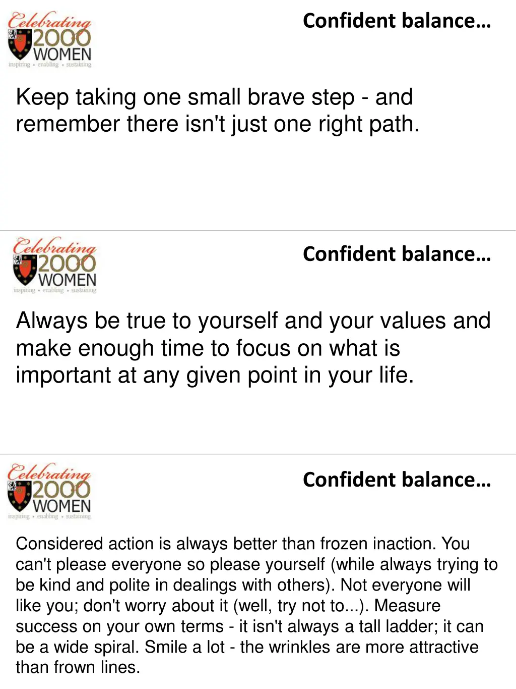 confident balance 2