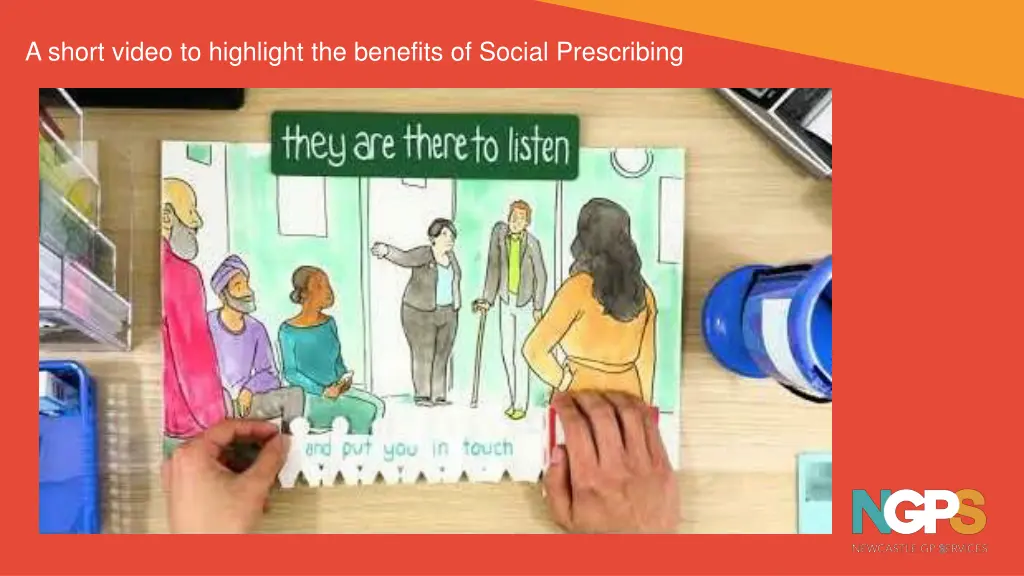 a short video to highlight the benefits of social