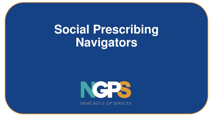 social prescribing navigators