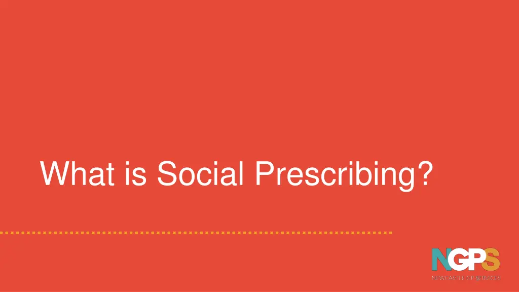 what is social prescribing