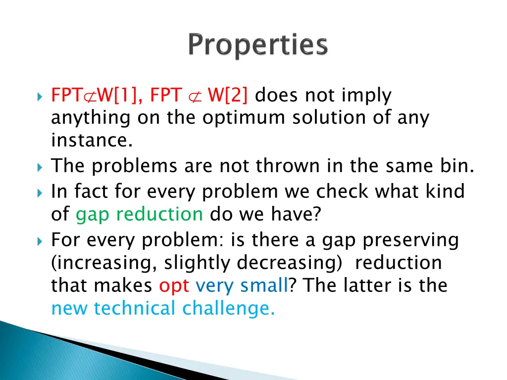 fpt w 1 fpt w 2 does not imply anything