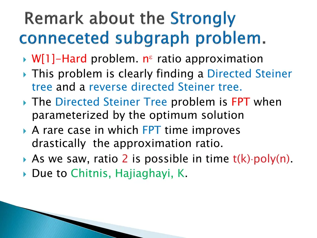 w 1 hard problem n ratio approximation this