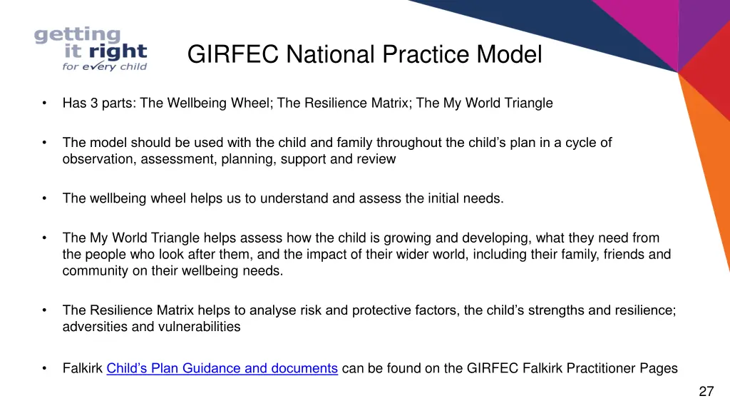 girfec national practice model 1