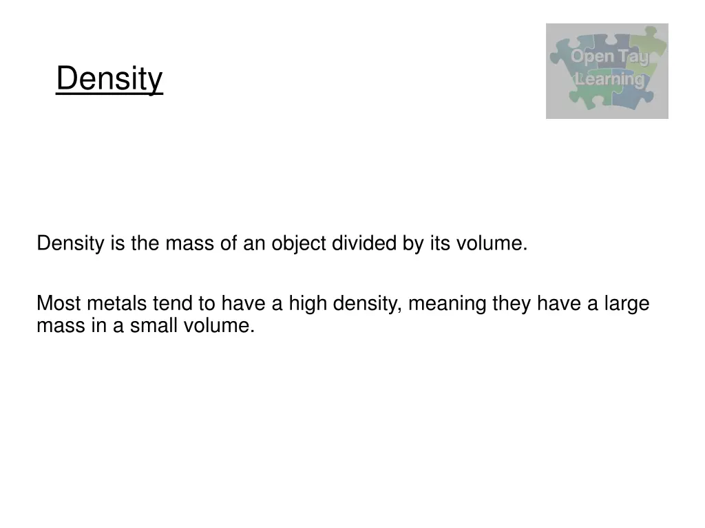 density