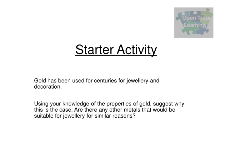 starter activity