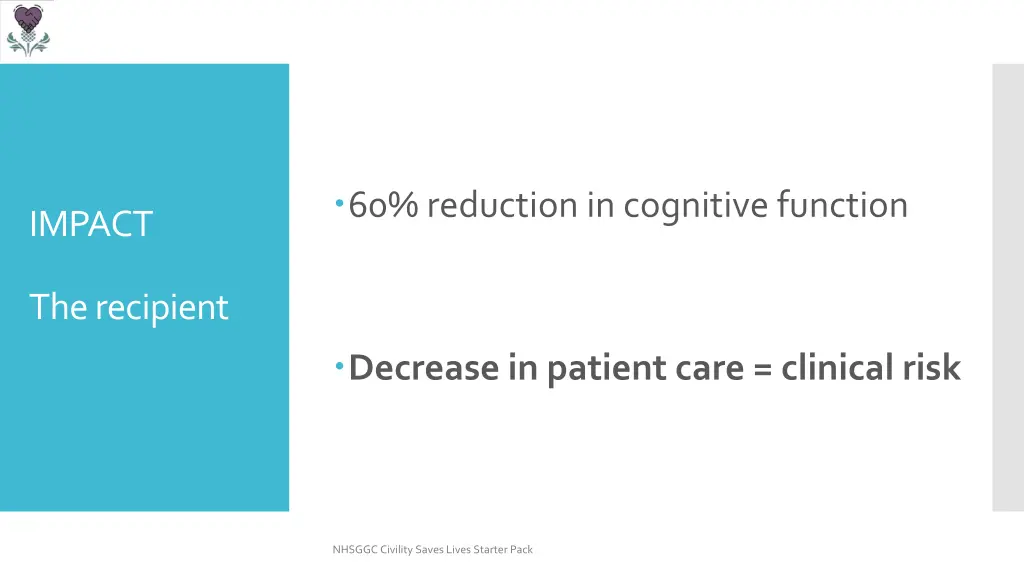 60 reduction in cognitive function