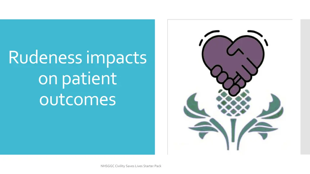 rudeness impacts on patient outcomes