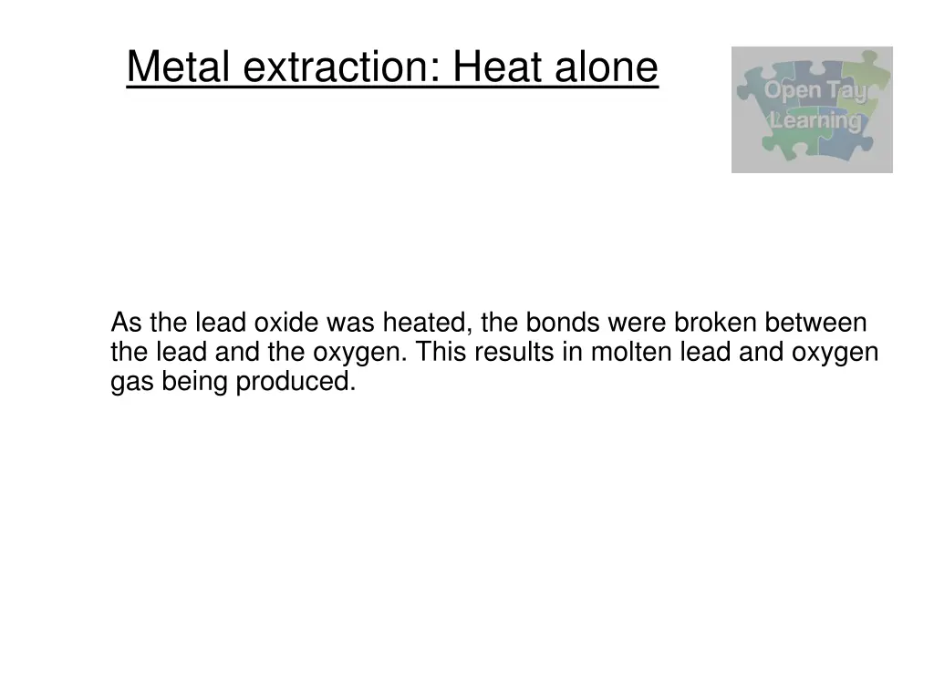 metal extraction heat alone 2