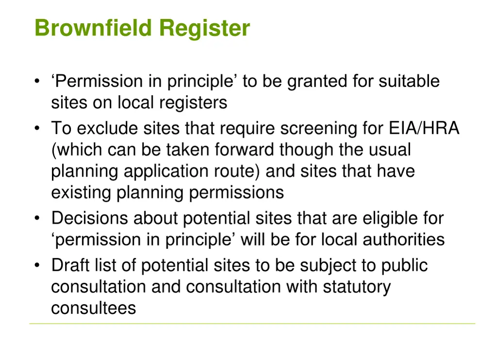 brownfield register permission in principle