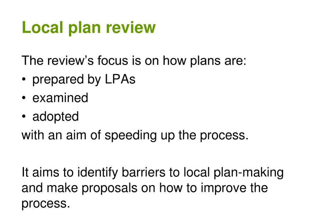 local plan review 1