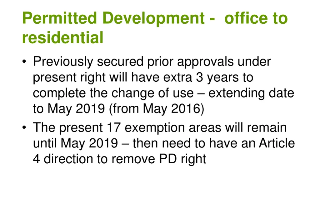 permitted development office to residential 2