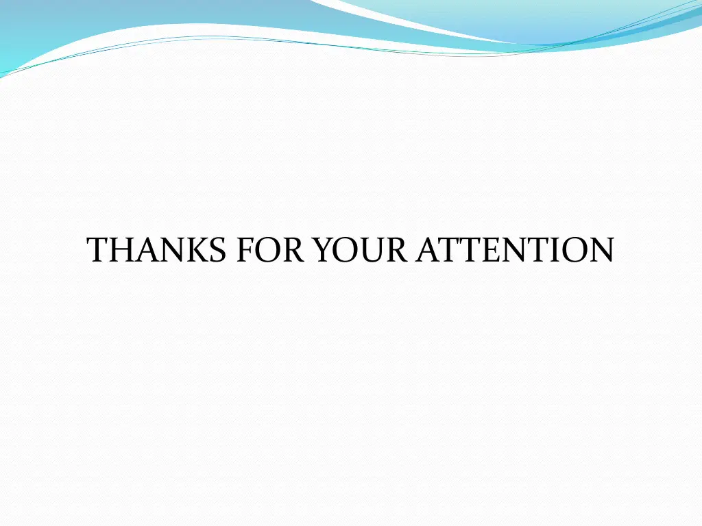 thanks for your attention